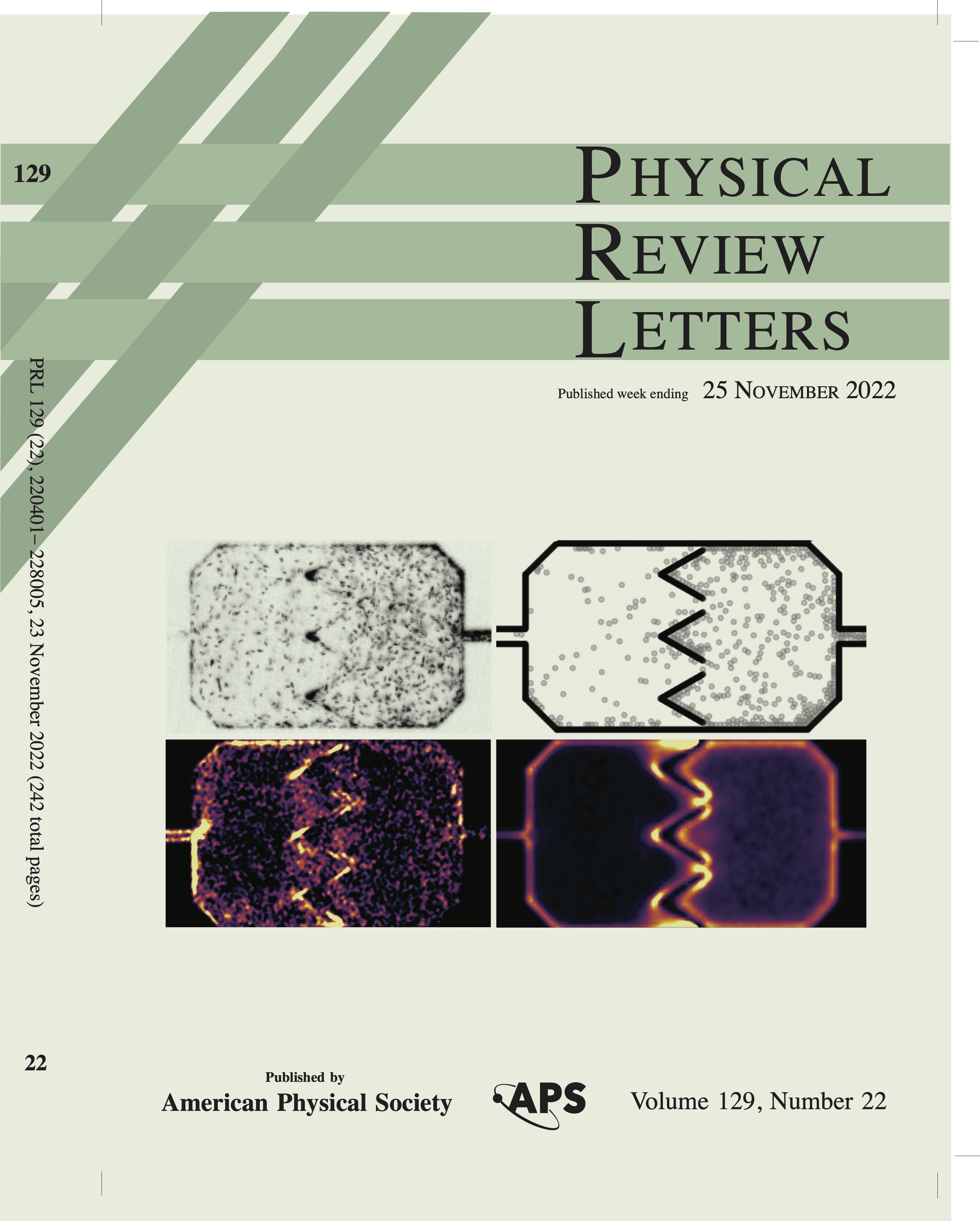 PRL Vol 129 Issue 22